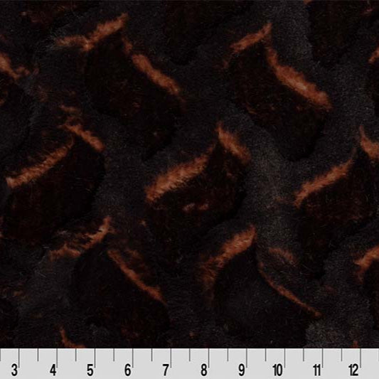 Tela Luxe Cuddle Bunny Bailey French Toast por Yarda