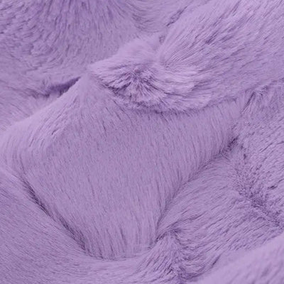 Tissu Luxe Cuddle Hide Bellflower par yard