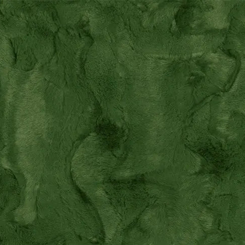 Tissu Luxe Cuddle Hide Evergreen au mètre