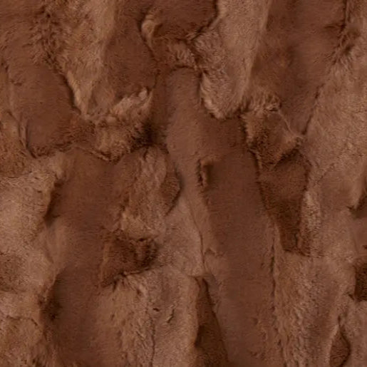 Tissu Luxe Cuddle Hide Woodland au mètre