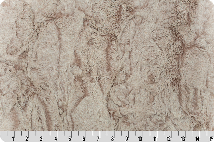 Tissu Luxe Cuddle® Heather Quartz - Peluche Premium au Yard