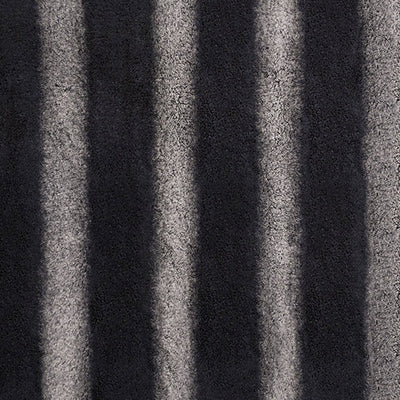 Tela de Chinchilla Ártico Luxe Cuddle Negra - 58"/60" por Yarda