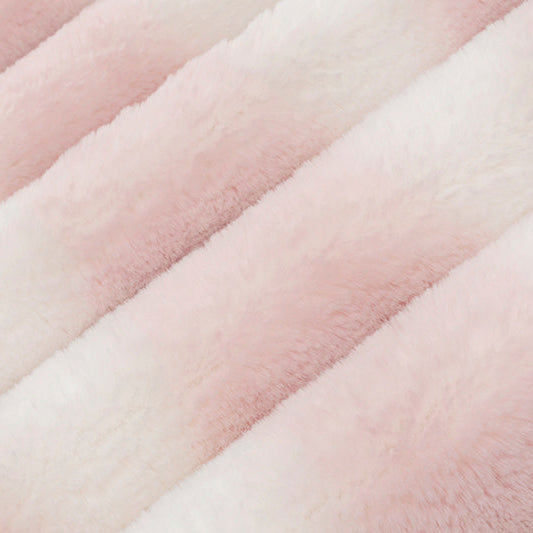 Rosewater Luxe Cuddle Arctic Chinchilla Fabric per Yard