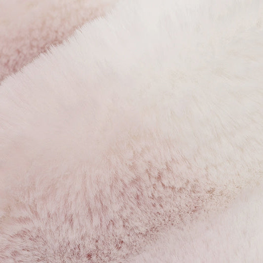 Rosewater Luxe Cuddle Arctic Chinchilla Fabric per Yard