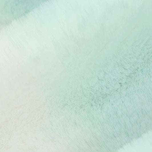 Tissu Luxe Cuddle Chinchilla Arctique Seaglass par Yard