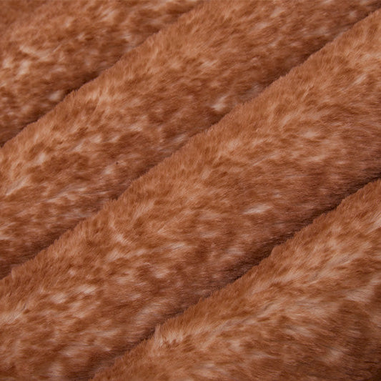 Tela de Zorro Ártico Luxe Cuddle - Textil de Felpa Premium