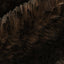 Luxe Cuddle Arctic Fox Black Coffee Fabric per Yard