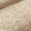 Tela Luxe Cuddle Arctic Fox Sandstone por Yarda