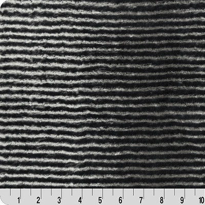 Tissu Black Luxe Cuddle Arctic Owl - 58"/60" par yard