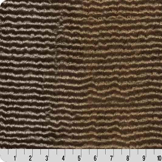 Tela Caramel Luxe Cuddle Búho Ártico - 58"/60" por Yarda