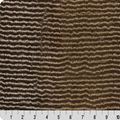 Caramel Luxe Cuddle Arctic Owl Fabric - 58"/60" per Yard