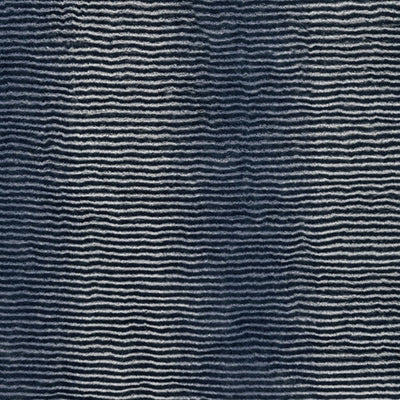 Tissu Navy Luxe Cuddle Hibou Arctique par Yard