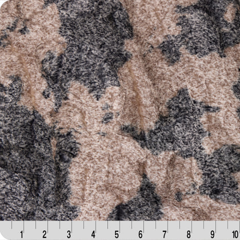 Mocha Luxe Cuddle Baby Calf Fabric - 58"/60" per Yard