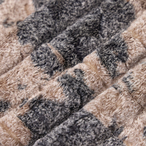 Mocha Luxe Cuddle Baby Calf Fabric - 58"/60" per Yard
