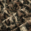 Taupe/Black Luxe Cuddle Bobcat Fabric - 52"/57" per Yard