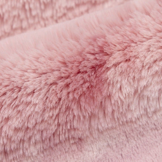 Tejido de Conejo Luxe Cuddle de Agua de Rosa - 58"/60" por Yarda
