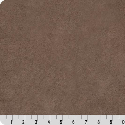 Tela Luxe Cuddle Bunny Lush Truffle - 58"/60" por Yarda