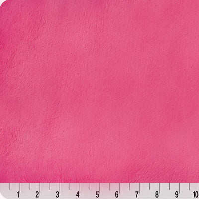 Luxe Cuddle Bunny Fuchsia Fabric - 58"/60" per Yard