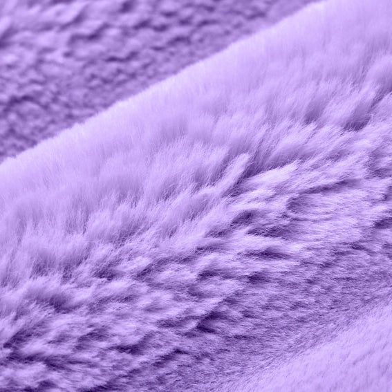 Luxe Cuddle Bunny Lavender Fabric - 58"/60" per Yard