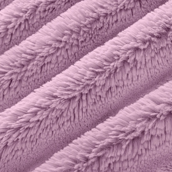 Luxe Cuddle Bunny Misty Mauve Fabric - 58"/60" Per Yard