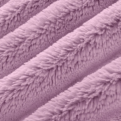 Tela Luxe Cuddle Bunny en Mauve Brumoso - 58"/60" por Yarda
