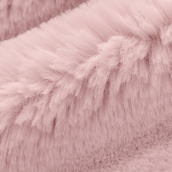 Tela Luxe Cuddle Bunny Rosa Agua - 58"/60" por Yarda