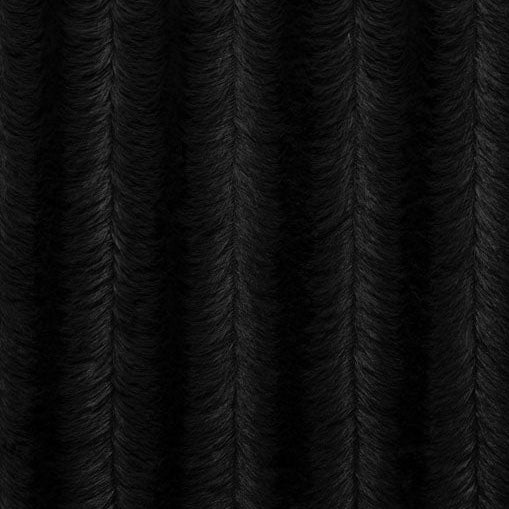 Luxe Cuddle Chinchilla Black Fabric - 58" to 60" per Yard