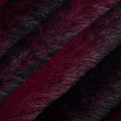 Tela Luxe Cuddle Denver Cherry Cola por Yarda