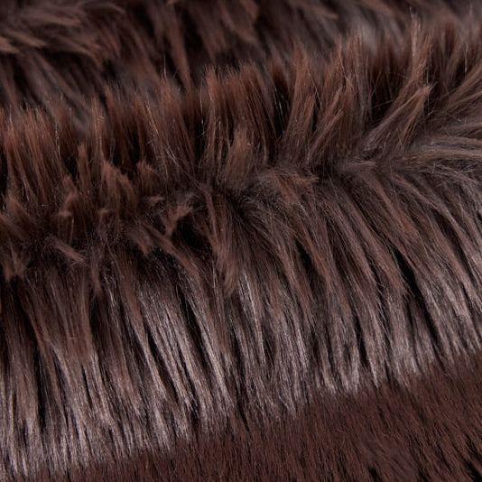 Luxe Cuddle Dreamy Brown Fabric - 58"/60" per yard