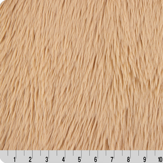 Luxe Cuddle Dreamy Camel Fabric - 58"/60" per Yard