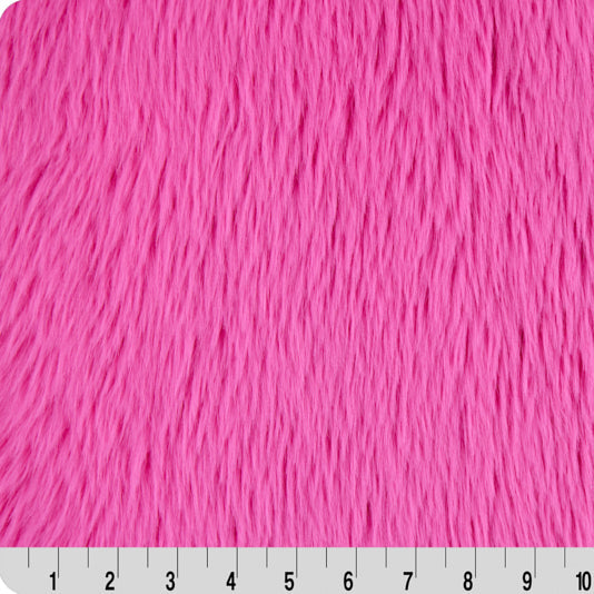 Tissu Luxe Cuddle Dreamy Fuchsia - 58"/60" par yard
