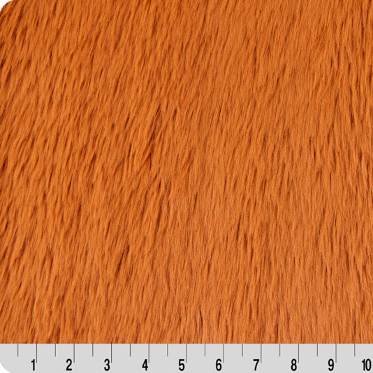 Tissu Luxe Cuddle Dreamy Ginger - 58"/60" par yard