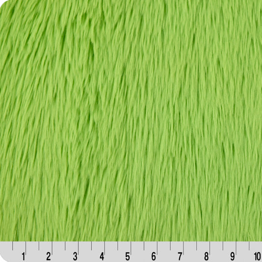 Luxe Cuddle Dreamy Lime Fabric - 58"/60" per Yard