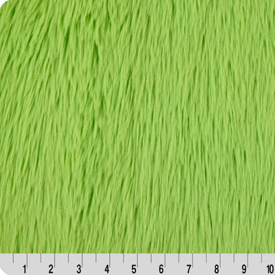 Luxe Cuddle Dreamy Lime Fabric - 58"/60" per Yard