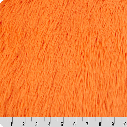 Tissu Luxe Cuddle Dreamy Orange - 58"/60" par yard