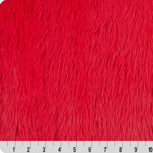 Luxe Cuddle Dreamy Red Fabric - 58"/60" per yard