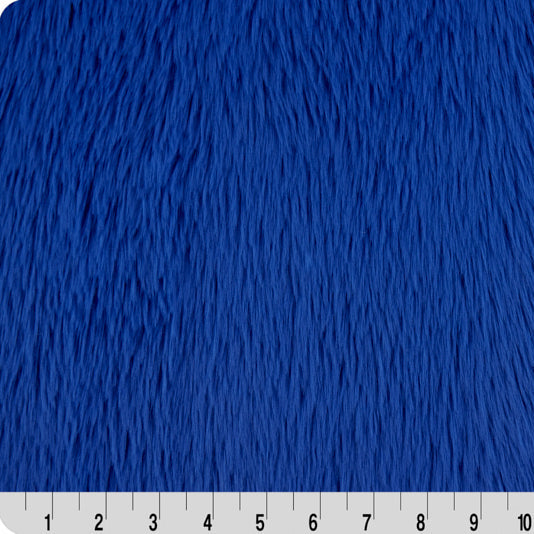 Tela Luxe Cuddle Dreamy Azul Real por Yarda