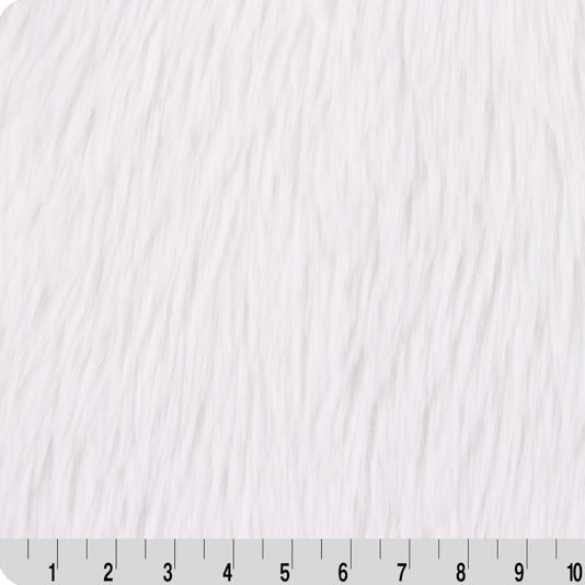 Tela Luxe Cuddle Dreamy White - 58"/60" por Yarda