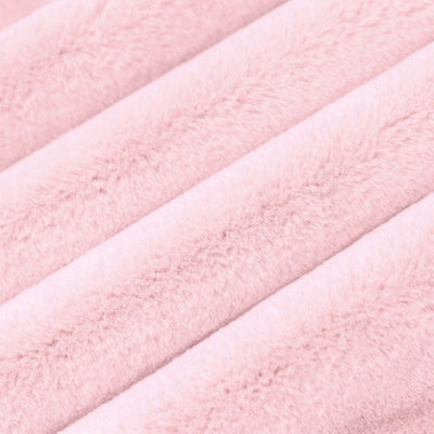 Luxe Cuddle Encore Baby Pink Fabric - 58"/60" per Yard