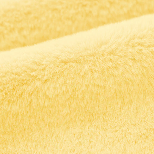 Tela Luxe Cuddle Encore Banana - 58"/60" por yarda