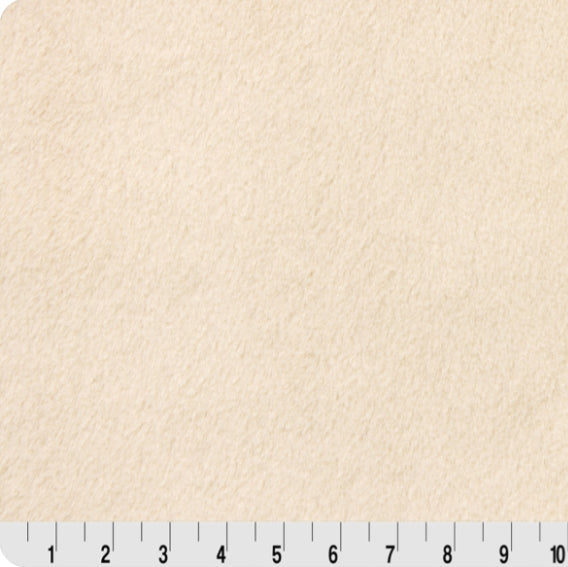Tela Luxe Cuddle Encore Beige - Suave y Versátil