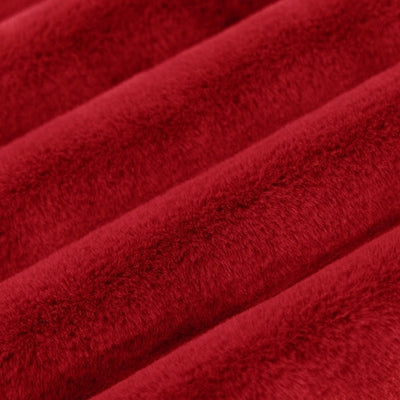 Tela Luxe Cuddle Encore Cardinal 58"/60" por Yarda