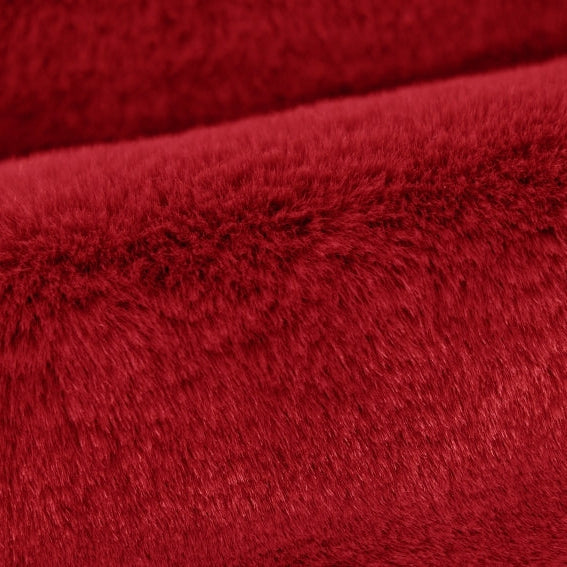 Tissu Luxe Cuddle Encore Cardinal 58"/60" par yard