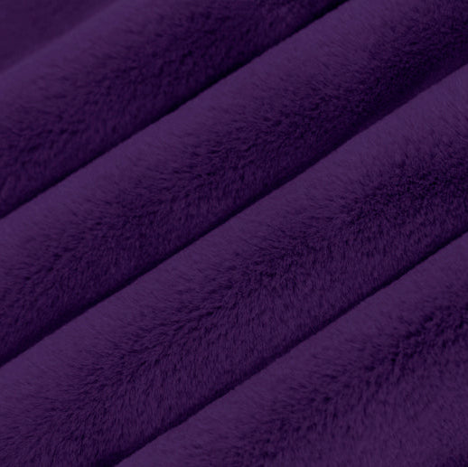 Luxe Cuddle Encore Loganberry Fabric - 58"/60" per Yard