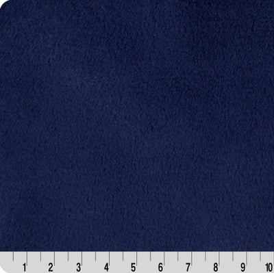 Luxe Cuddle Encore Navy Fabric - 58"/60" per Yard