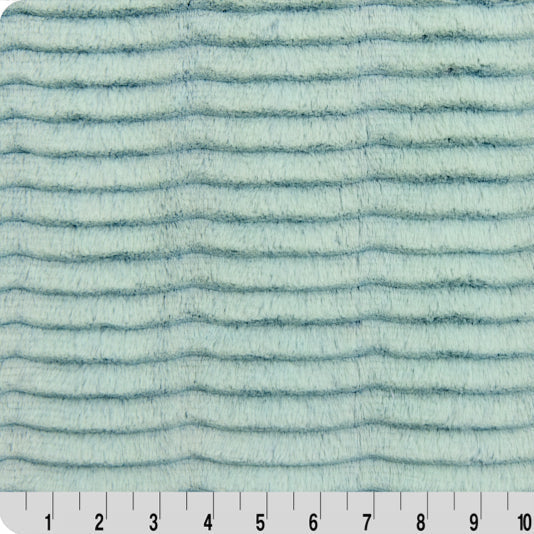 Luxe Cuddle Frosted Oceana Spruce/Ice Fabric - 58"