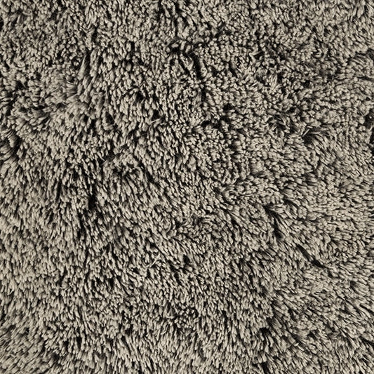 Luxe Cuddle Frosted Shaggy Black/White Fabric per Yard