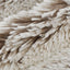 Tissu Luxe Cuddle Frosted Shaggy Cocoa/Neige - 58"/60" par yard