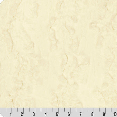 Tela Luxe Cuddle Glacier Ivory - 58" de ancho