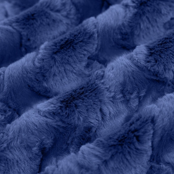 Tissu Luxe Cuddle Glacier Marine - 58" de large par yard